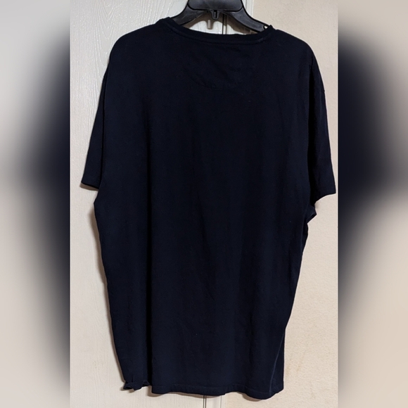 Calvin Klein Tech Pique Navy T-Shirt Size XL Pre-owned Excellent MSRP $55 - Picture 4 of 5
